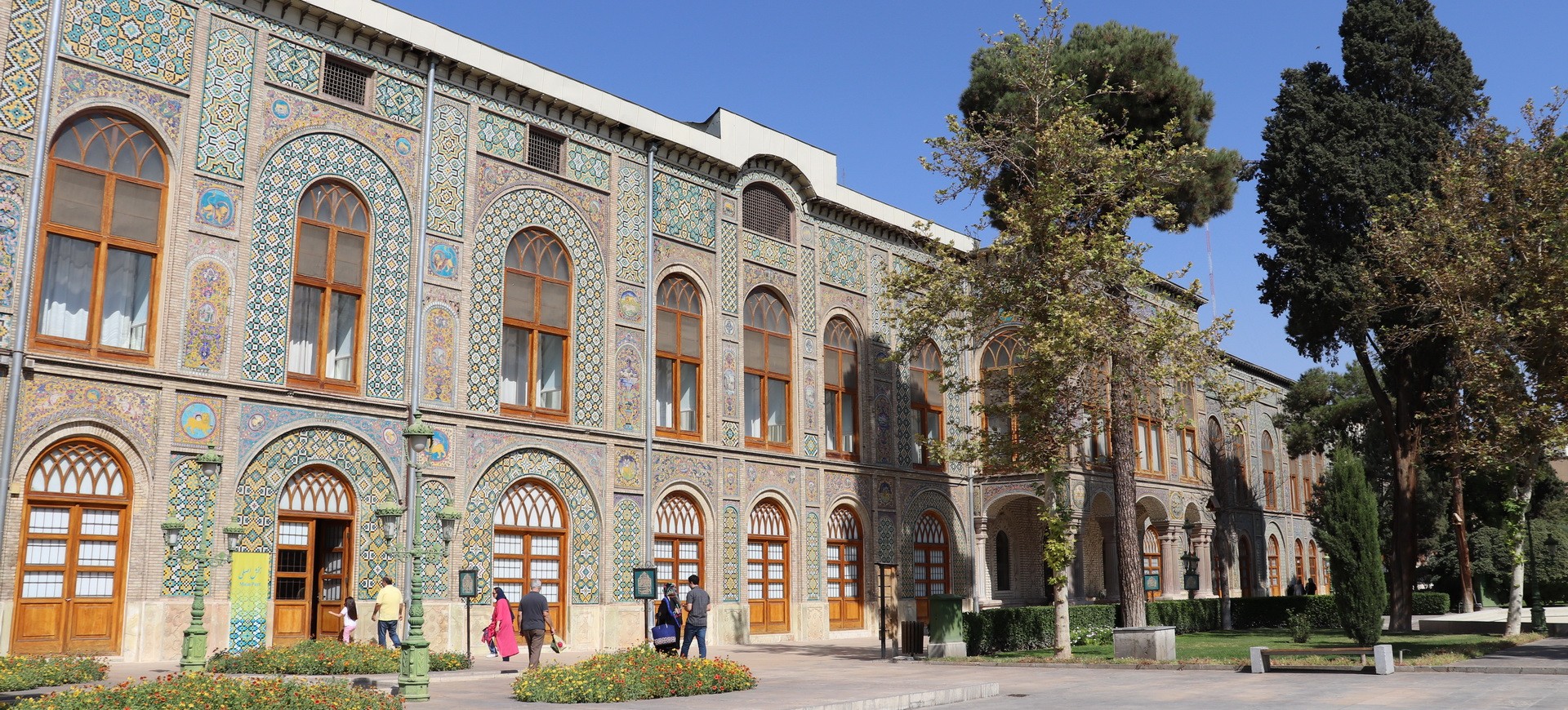 Palais Golestan à Téhéran en Iran