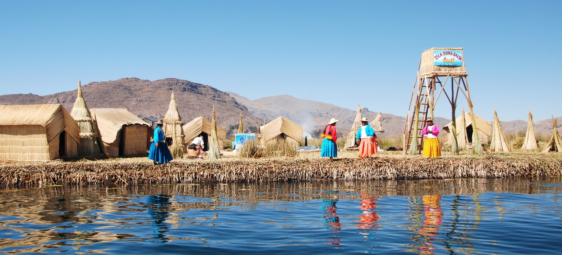 Pérou Lac Titicaca île des Uros