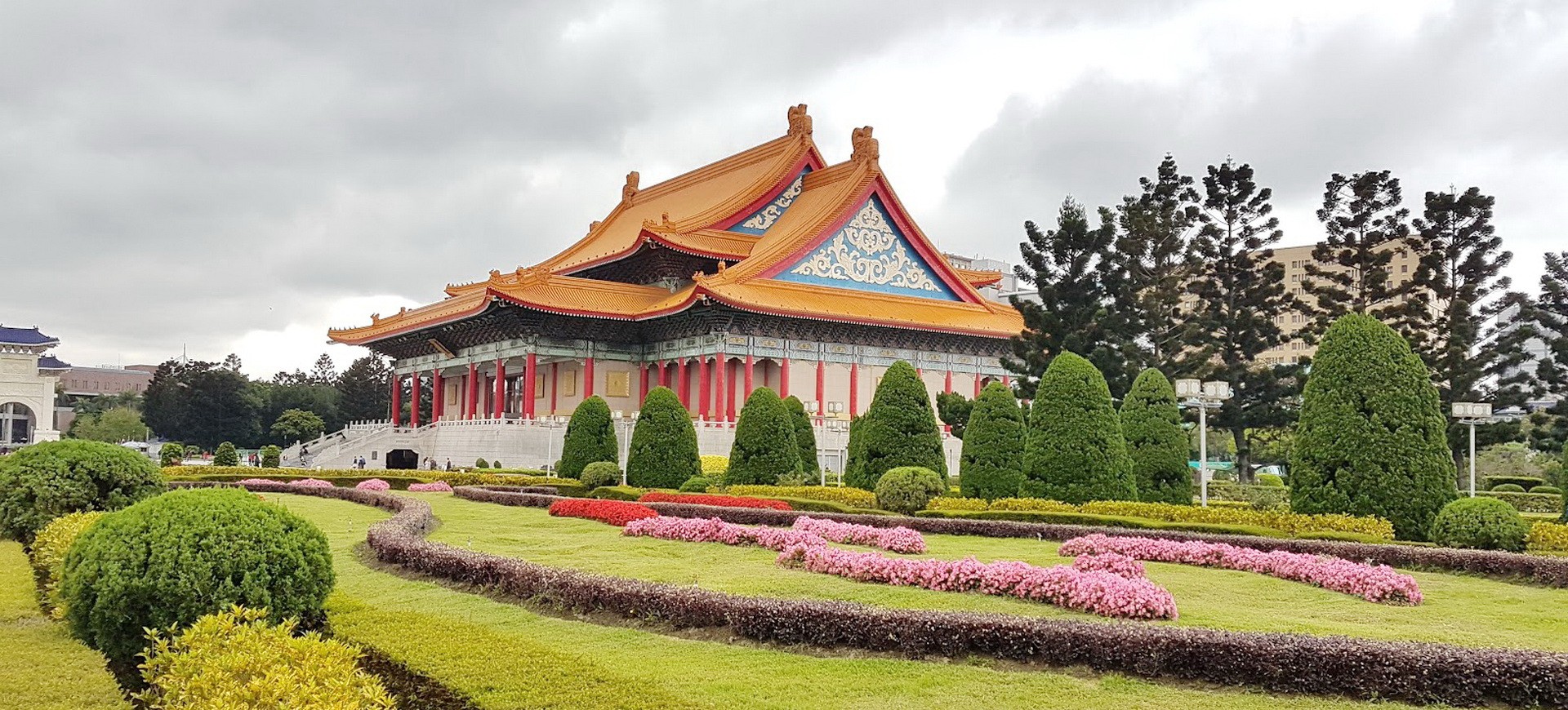 Mémorial Chiang Kai Shek à Taipei à Taiwan
