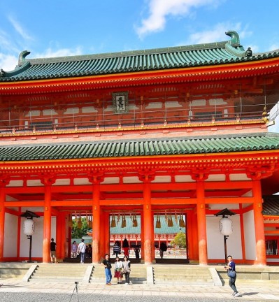 Japon Kyoto Sanctuaire Heian Jingu
