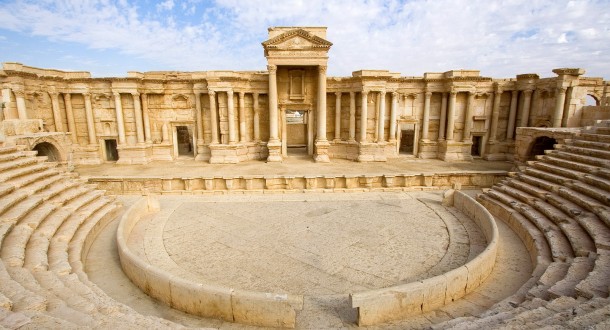 Palmyre, cité de la célèbre reine Zénobie en Syrie